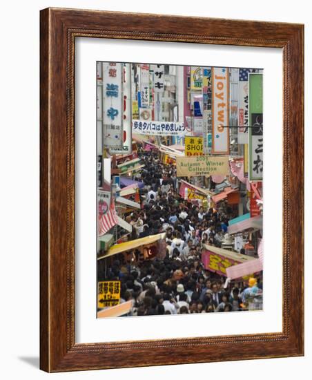 Crowds, Autumn Festival, Kawagoe, Saitama Prefecture, Japan-Christian Kober-Framed Photographic Print