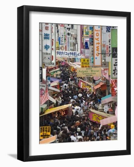 Crowds, Autumn Festival, Kawagoe, Saitama Prefecture, Japan-Christian Kober-Framed Photographic Print