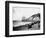 Crowds Enjoy the Beach Below the Cliff House-null-Framed Photographic Print