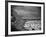 Crowds Filling the Beaches of Coney Island on the Fourth of July-Andreas Feininger-Framed Photographic Print