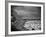 Crowds Filling the Beaches of Coney Island on the Fourth of July-Andreas Feininger-Framed Photographic Print