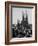 Crowds Gathering Outside the Sagrada Familia Church-Dmitri Kessel-Framed Photographic Print