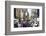 Crowds of shoppers on 5th Avenue, Manhattan, New York City, United States of America, North America-Fraser Hall-Framed Photographic Print