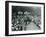 Crowds of Visitors Watch an Elephant Ride at London Zoo, August Bank Holiday, 1922-Frederick William Bond-Framed Photographic Print