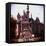 Crowds Walking Through Gate of Sleeping Beauty's Castle at Walt Disney's Theme Park, Disneyland-Allan Grant-Framed Premier Image Canvas