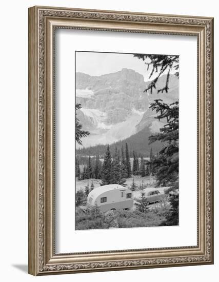 Crowfoot Glacier from Icefields Parkway-Philip Gendreau-Framed Photographic Print