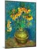 Crown Imperial Fritillaries in a Copper Vase, 1886-Vincent van Gogh-Mounted Premium Giclee Print