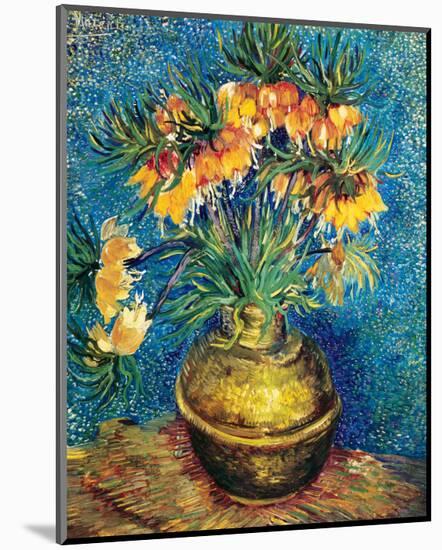 Crown Imperial Fritillaries in a Copper Vase, c.1886-Vincent van Gogh-Mounted Premium Giclee Print