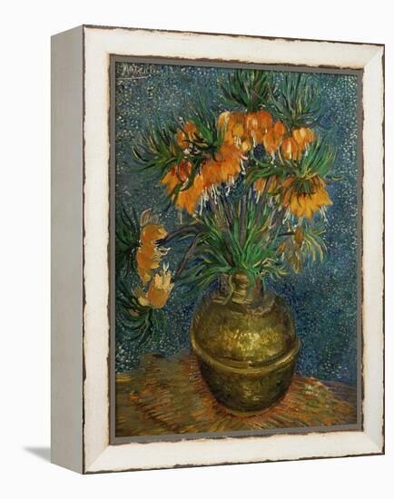 Crown Imperial Fritillaries in a Copper Vase, c.1886-Vincent van Gogh-Framed Premier Image Canvas