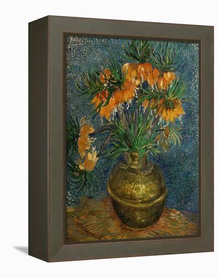 Crown Imperial Fritillaries in a Copper Vase, c.1886-Vincent van Gogh-Framed Premier Image Canvas