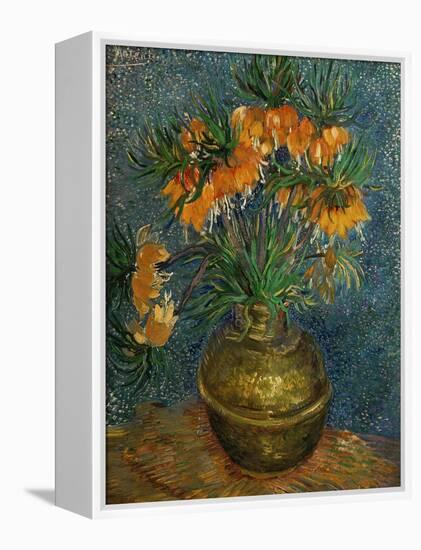 Crown Imperial Fritillaries in a Copper Vase, c.1886-Vincent van Gogh-Framed Premier Image Canvas