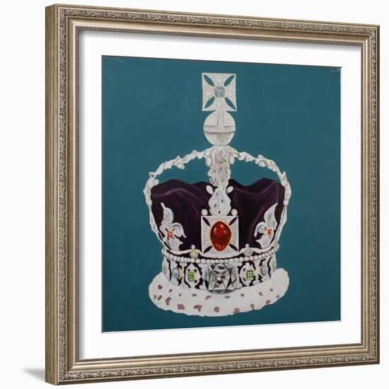 Crown Jewels 5, 2001-Cathy Lomax-Framed Giclee Print