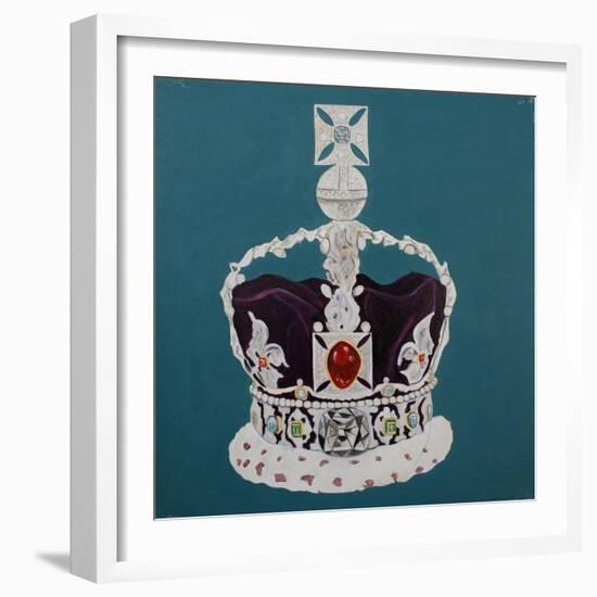 Crown Jewels 5, 2001-Cathy Lomax-Framed Giclee Print