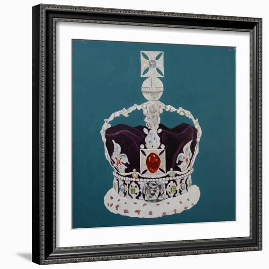 Crown Jewels 5, 2001-Cathy Lomax-Framed Giclee Print