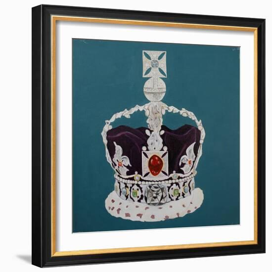 Crown Jewels 5, 2001-Cathy Lomax-Framed Giclee Print