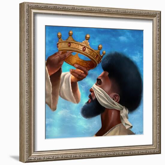 Crown Me Lord - Man-Salaam Muhammad-Framed Art Print