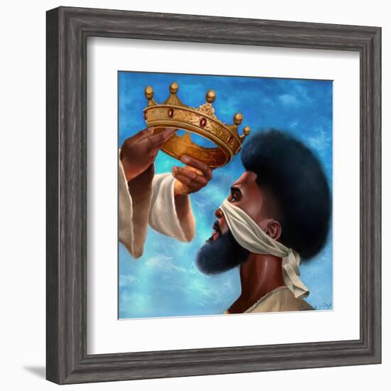 Crown Me Lord - Man-Salaam Muhammad-Framed Art Print