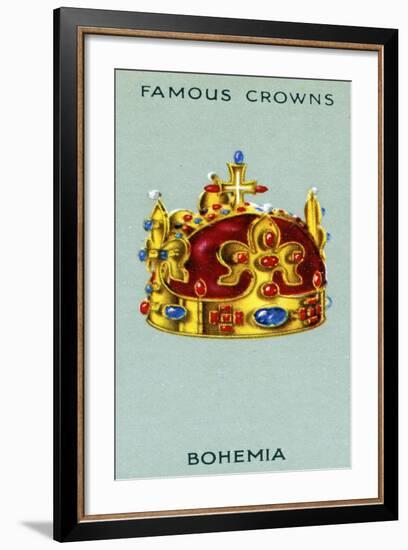 Crown of Bohemia, also known as the Crown of Saint Wenceslas, 1938-null-Framed Giclee Print