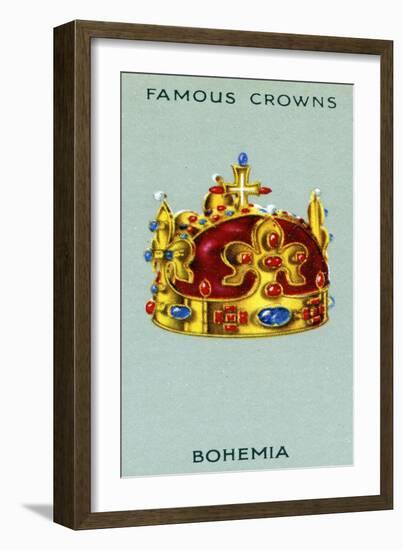 Crown of Bohemia, also known as the Crown of Saint Wenceslas, 1938-null-Framed Giclee Print