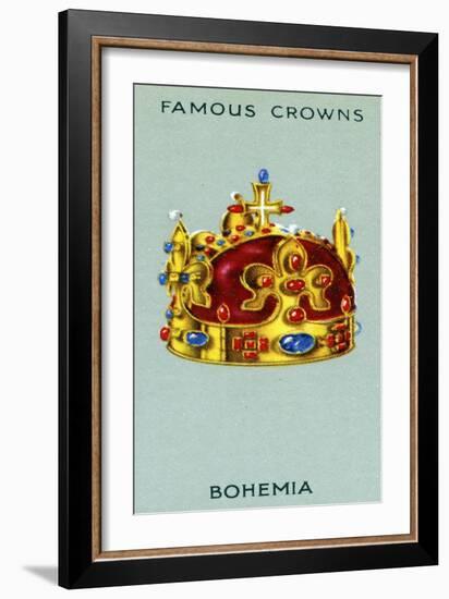 Crown of Bohemia, also known as the Crown of Saint Wenceslas, 1938-null-Framed Giclee Print