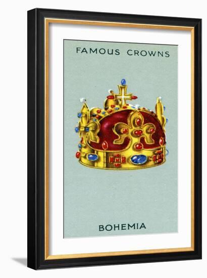 Crown of Bohemia, also known as the Crown of Saint Wenceslas, 1938-null-Framed Giclee Print