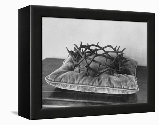 Crown of Thorns Worn by Actor in the King of Kings from Prop Collection of Cecil B. Demille-Ralph Crane-Framed Premier Image Canvas