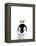 Crown Penguin-Leah Straatsma-Framed Stretched Canvas