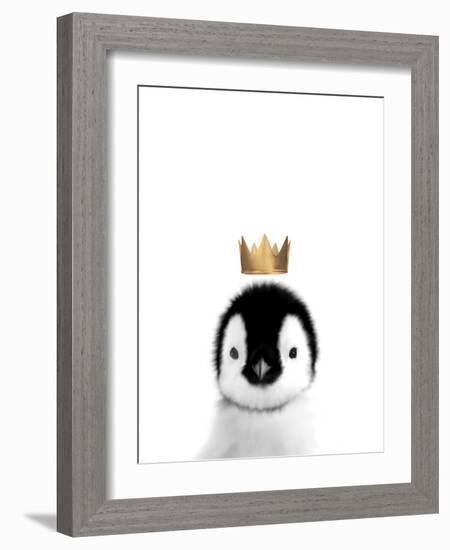 Crown Penguin-Leah Straatsma-Framed Art Print