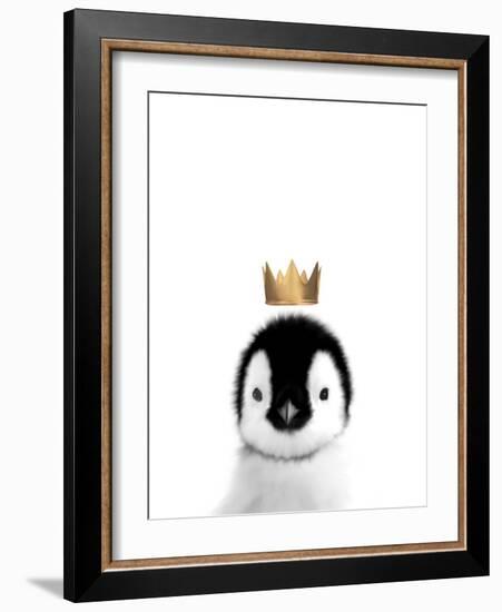 Crown Penguin-Leah Straatsma-Framed Art Print