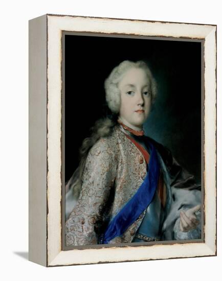 Crown Prince Frederick Christian of Saxony (1722-176), 1739-1740-Rosalba Giovanna Carriera-Framed Premier Image Canvas