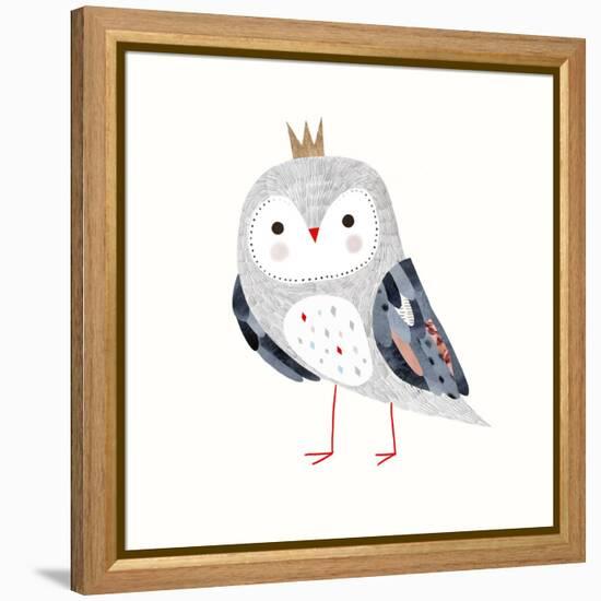 Crowned Critter II-Victoria Borges-Framed Stretched Canvas