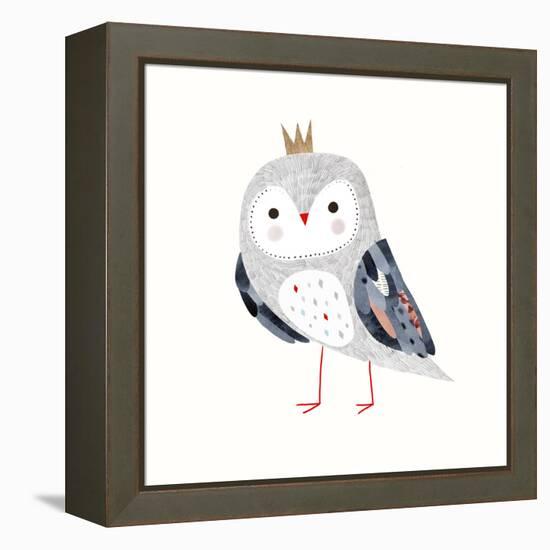 Crowned Critter II-Victoria Borges-Framed Stretched Canvas