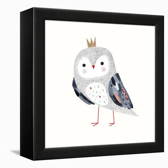 Crowned Critter II-Victoria Borges-Framed Stretched Canvas