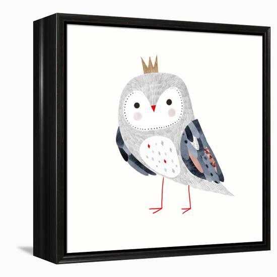 Crowned Critter II-Victoria Borges-Framed Stretched Canvas