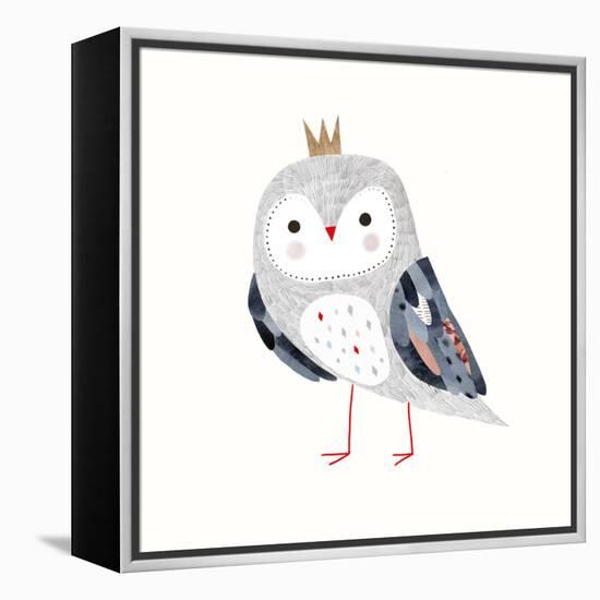 Crowned Critter II-Victoria Borges-Framed Stretched Canvas