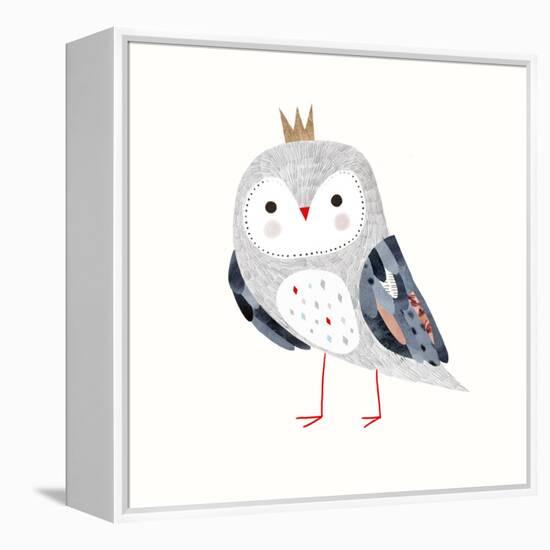 Crowned Critter II-Victoria Borges-Framed Stretched Canvas