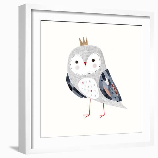 Crowned Critter II-Victoria Borges-Framed Premium Giclee Print