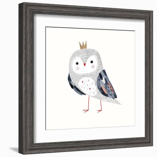 Crowned Critter II-Victoria Borges-Framed Art Print