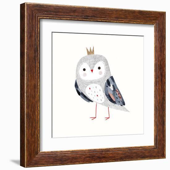 Crowned Critter II-Victoria Borges-Framed Art Print