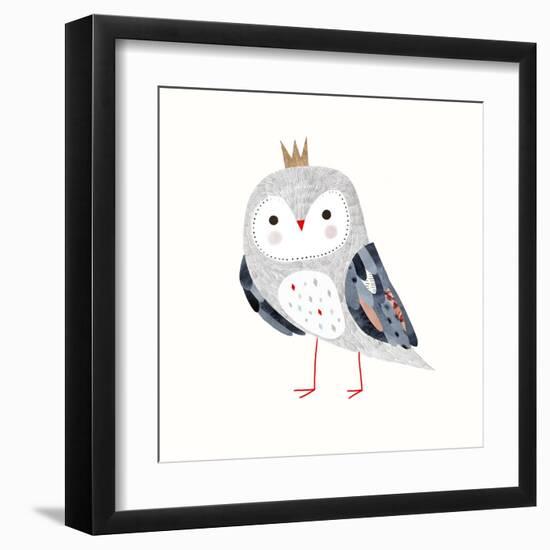 Crowned Critter II-Victoria Borges-Framed Art Print