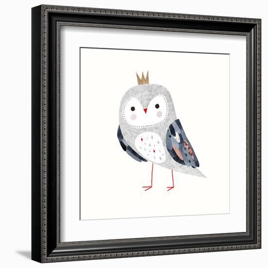 Crowned Critter II-Victoria Borges-Framed Art Print