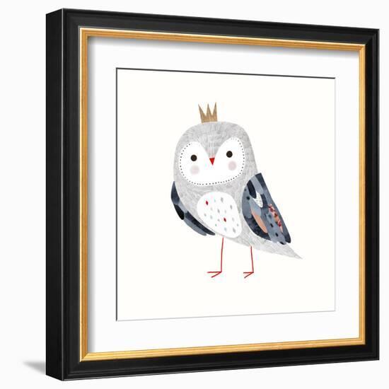 Crowned Critter II-Victoria Borges-Framed Art Print