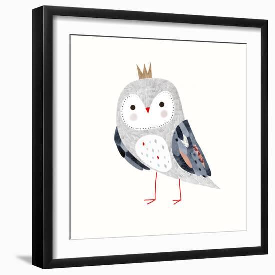 Crowned Critter II-Victoria Borges-Framed Art Print