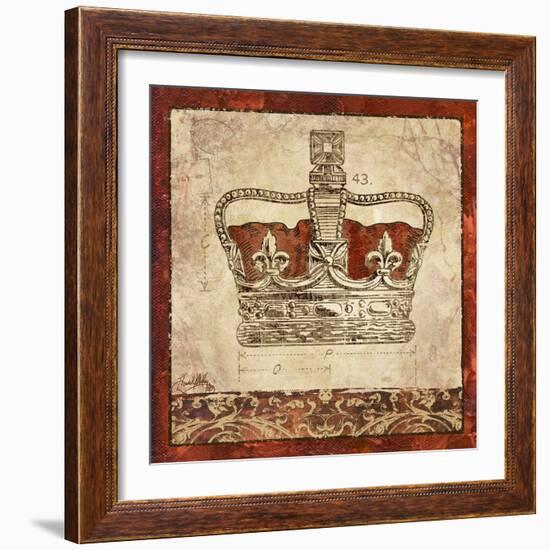 Crowns I-Elizabeth Medley-Framed Art Print