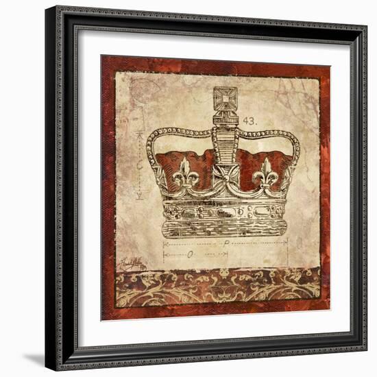 Crowns I-Elizabeth Medley-Framed Art Print