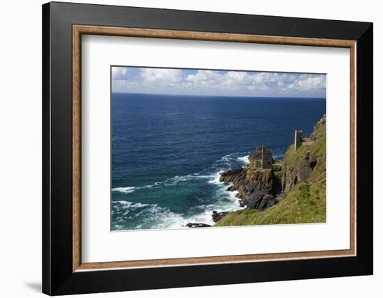 Crowns Mine, Botallack, West Penwith, Cornwall, West Country, England-Peter Barritt-Framed Photographic Print