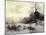 Crows in a Winter Landscape, 1907-Karl Kustner-Mounted Giclee Print