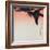 Crows in Flight in a Red Sky-Shibata Zeshin-Framed Giclee Print