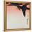 Crows in Flight in a Red Sky-Shibata Zeshin-Framed Premier Image Canvas