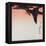 Crows in Flight in a Red Sky-Shibata Zeshin-Framed Premier Image Canvas